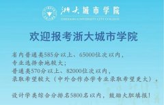 <b>2022浙江高考多少分能上浙大城市学院_预估分数线是多少？</b>