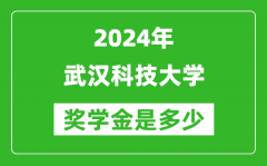 2024年武汉科技大学奖学金多少钱_覆盖率是多少？