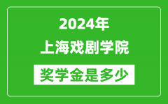 2024年上海戏剧学院奖学金多少钱_覆盖率是多少？