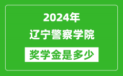 2024年辽宁警察学院奖学金多少钱_覆盖率是多少？