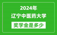 2024年辽宁中医药大学奖学金多少钱_覆盖率是多少？