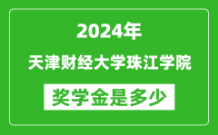 2024年天津财经大学珠江学院奖学金多少钱_覆盖率是多少？
